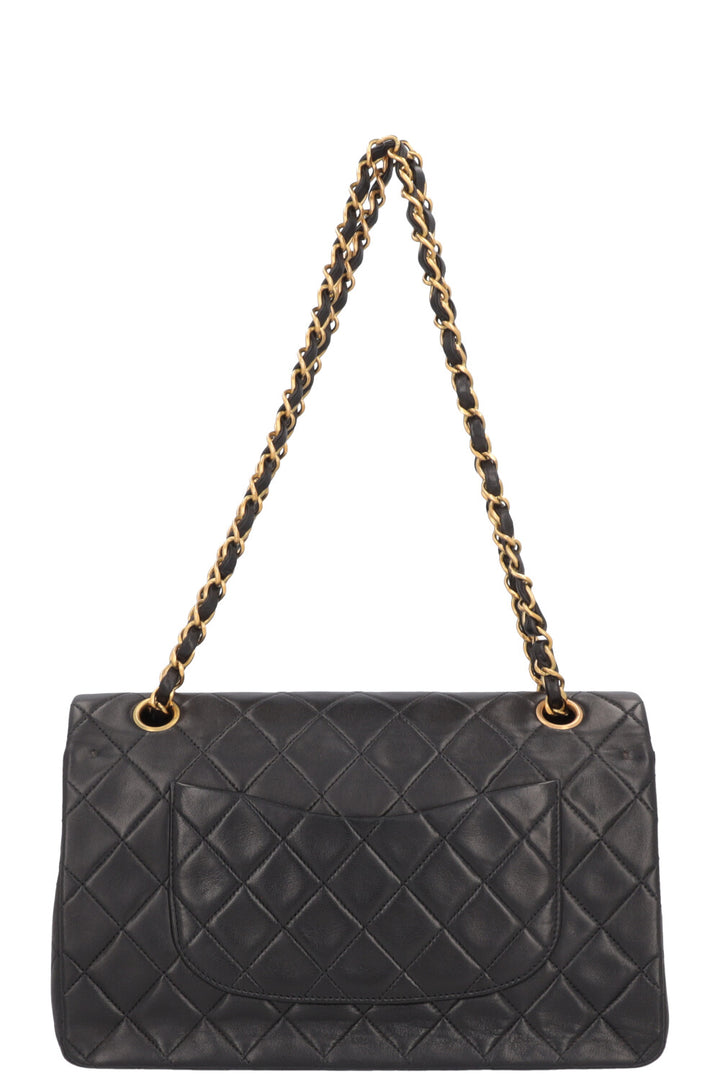 CHANEL Vintage Medium Double Flap Bag Black