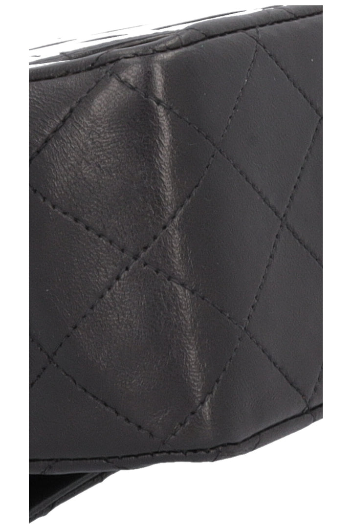 CHANEL Vintage Medium Double Flap Bag Black