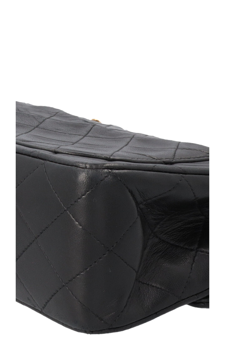 CHANEL Sac Vintage Moyen Double Rabat Noir