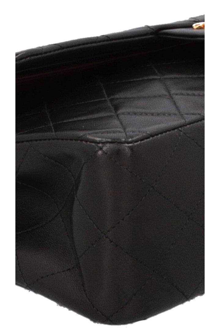 CHANEL Sac Vintage Moyen Double Rabat Noir