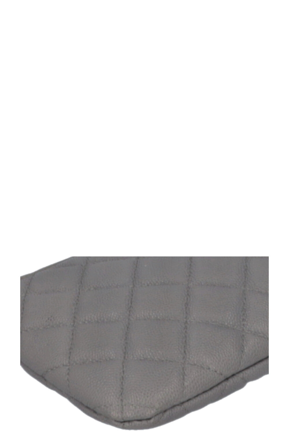CHANEL Pochette Caviar Grey