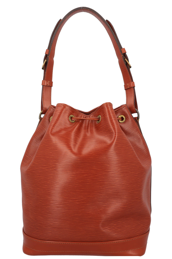 LOUIS VUITTON Grand Sac Noe Epi Cognac
