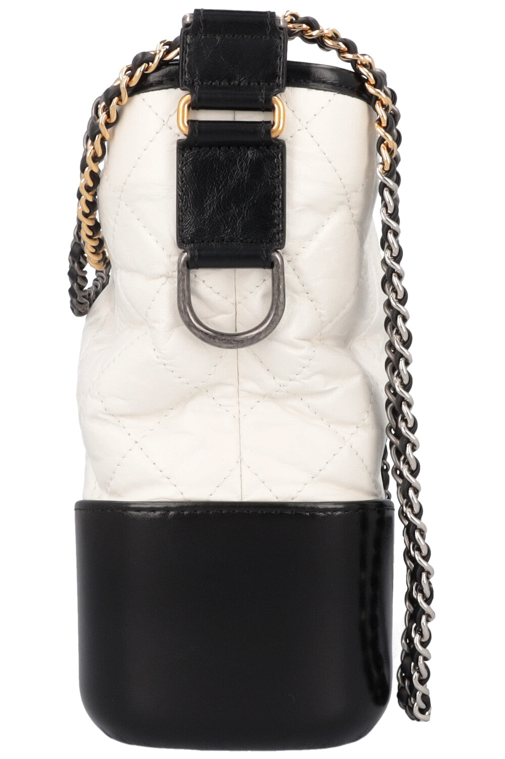 CHANEL Gabrielle Bag Medium Black White