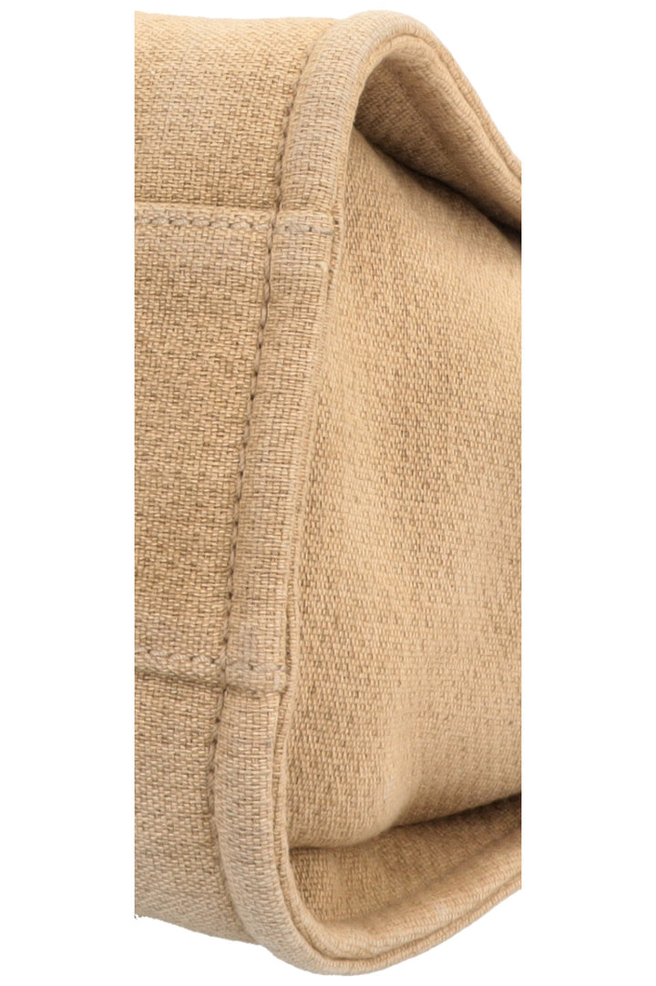 CHANEL Small Deauville Tote Bag Beige Black