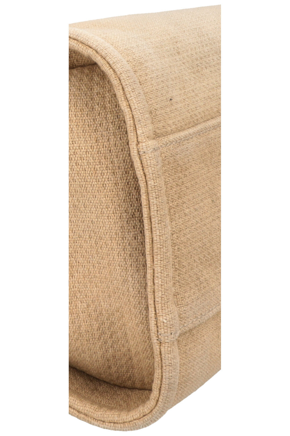 CHANEL Small Deauville Tote Bag Beige Black