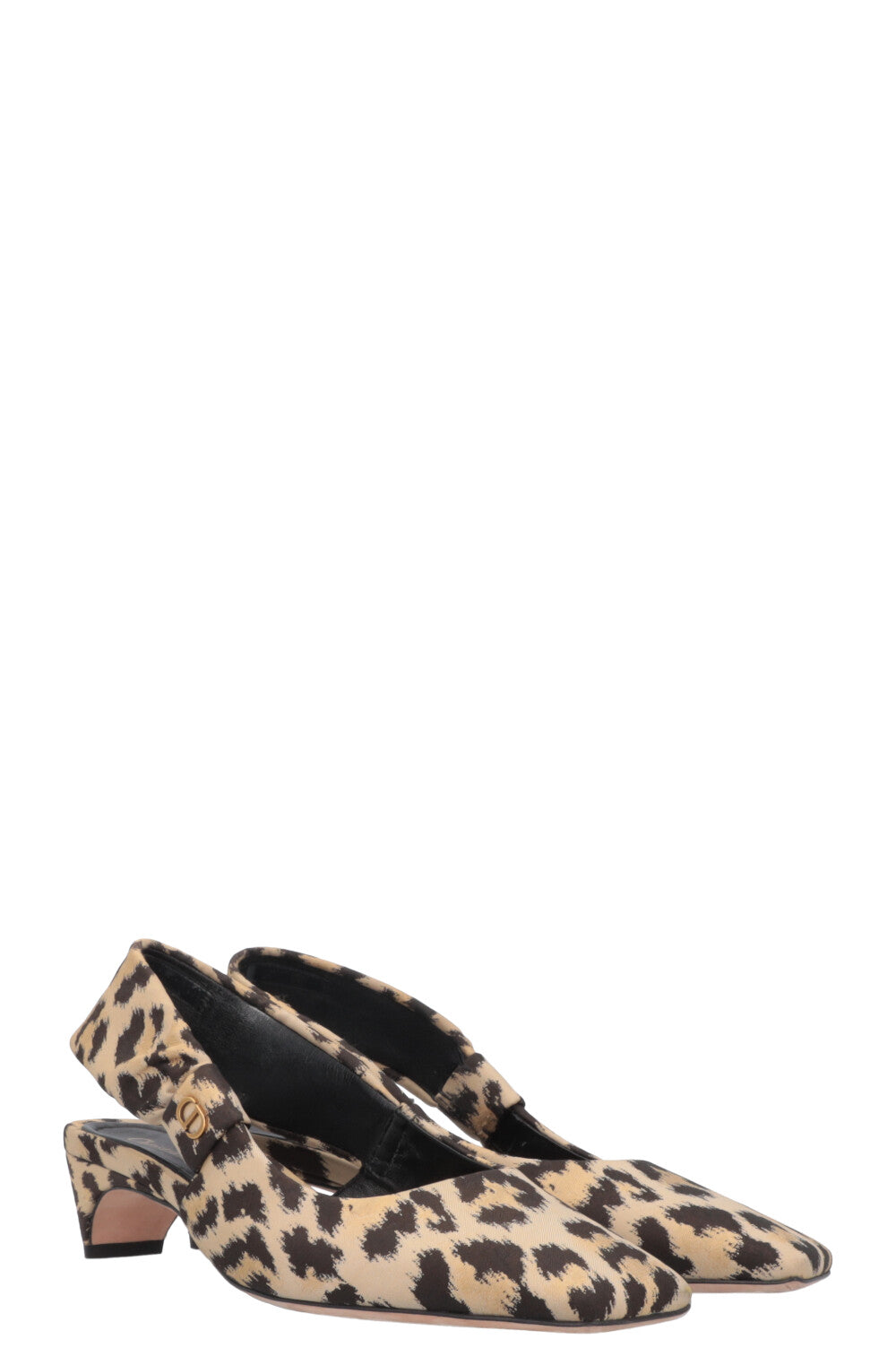 CHRISTIAN DIOR Mizza Slingback Heels Cheetah – REAWAKE