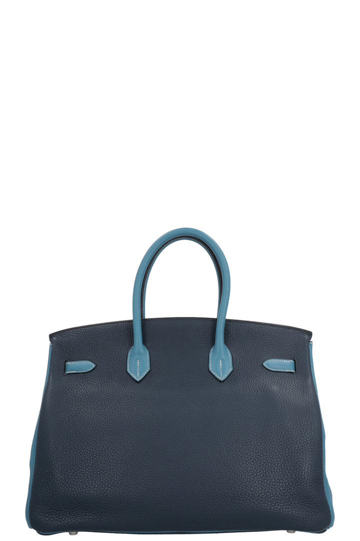 HERMÈS Birkin 35 HSS Togo Bleu Prusse Bleu Jean