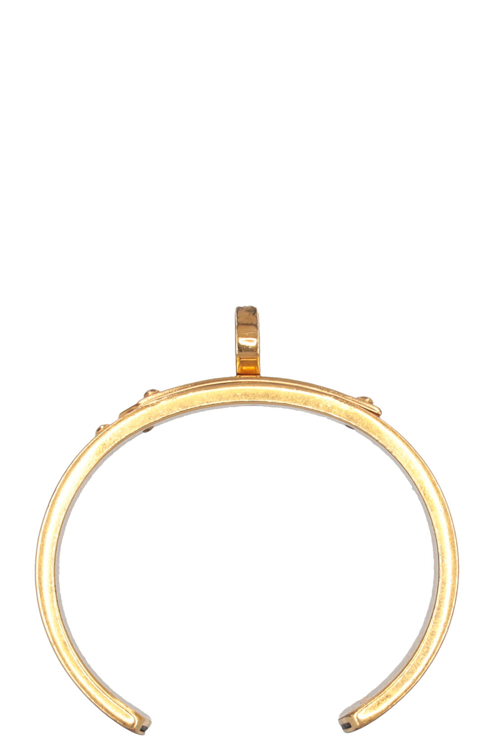HERMÈS Vintage Kelly Cuff Green Gold