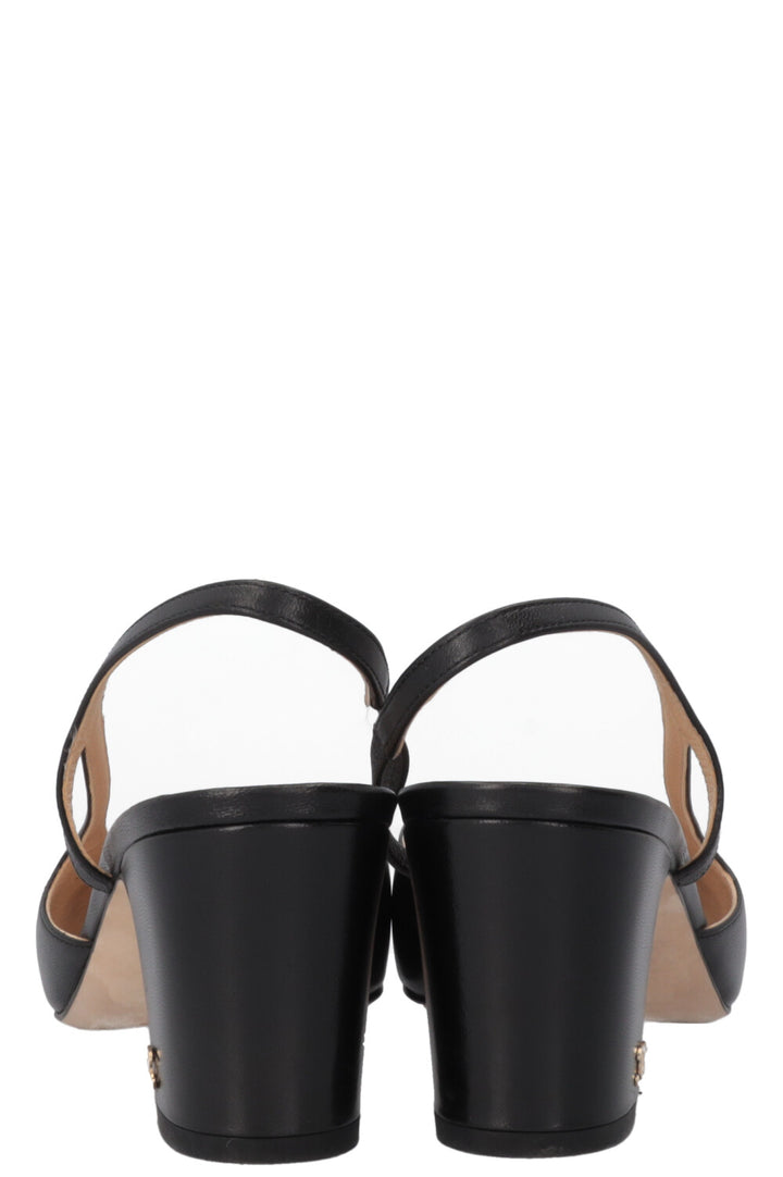 CHANEL Classic Slingback Black
