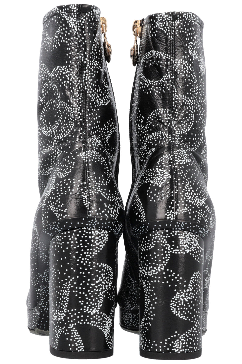 CHANEL 2023 Boots Black White