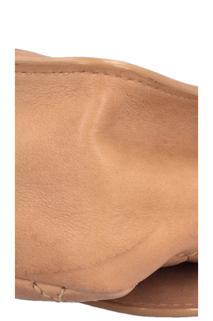 CHANEL Quilted Single Flap Brown