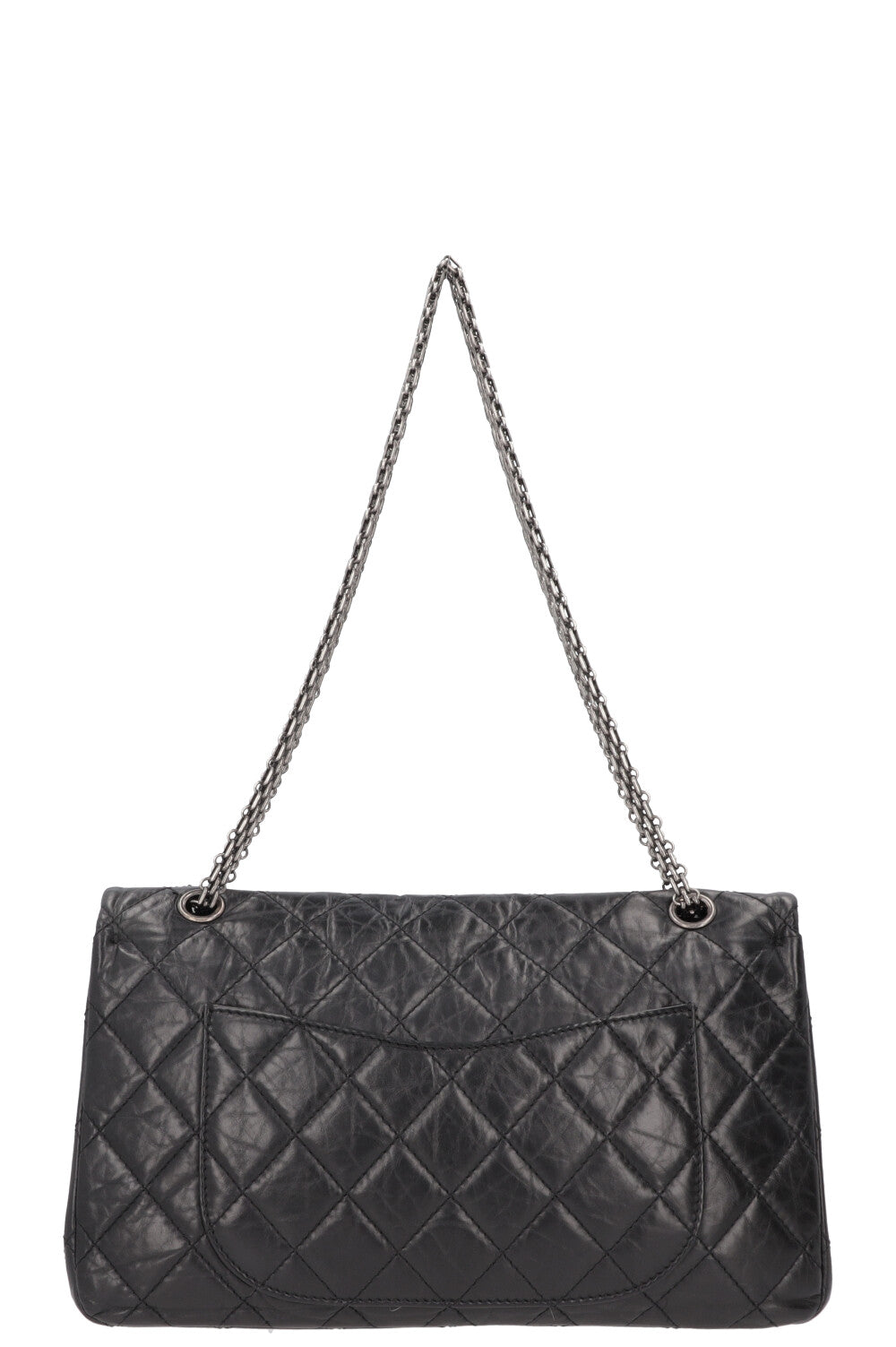 CHANEL Large 2.55 Reissue Bag Leather Black