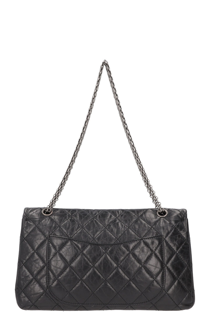CHANEL Large 2.55 Reissue Bag Leather Black