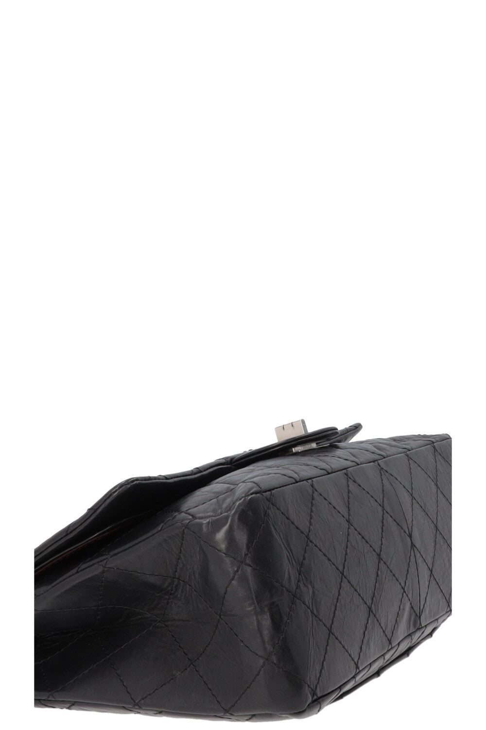 CHANEL Large 2.55 Reissue Bag Leather Black