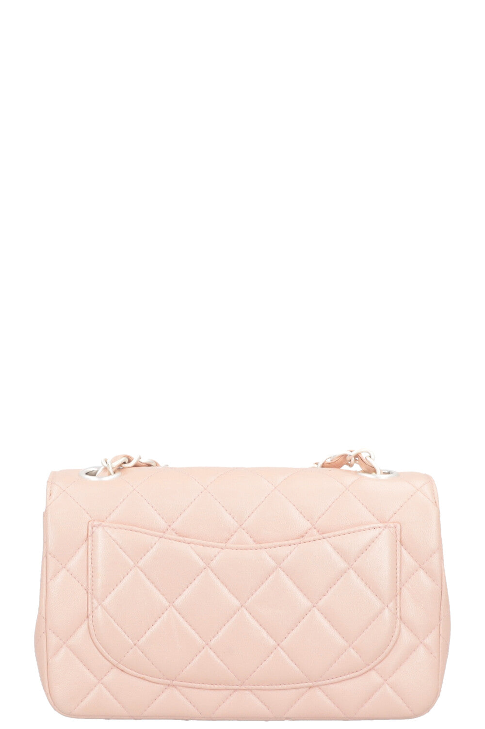 CHANEL Single Flap Bag Rose