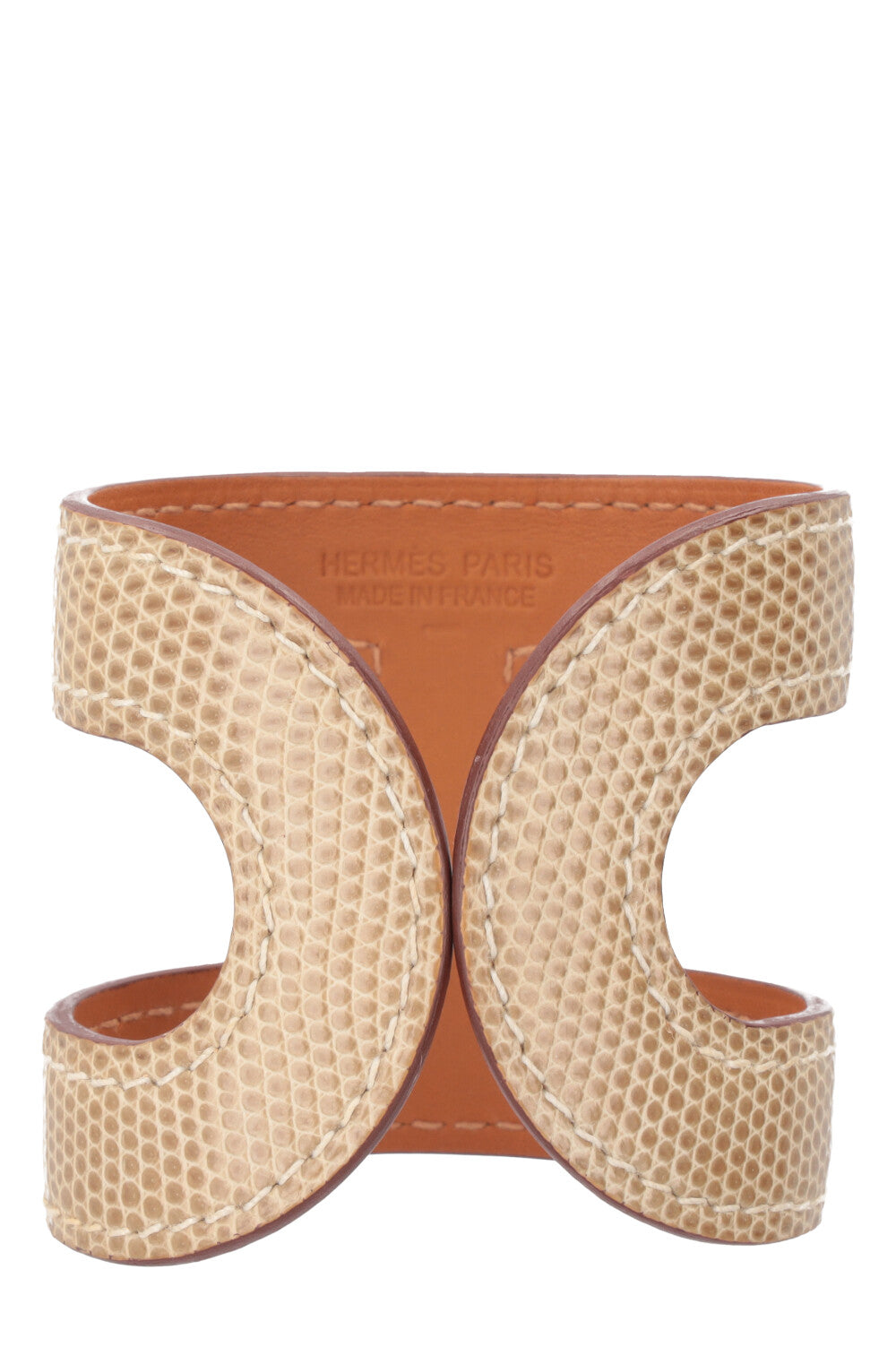 HERMÈS Ano Lizard Bracelet Ombre