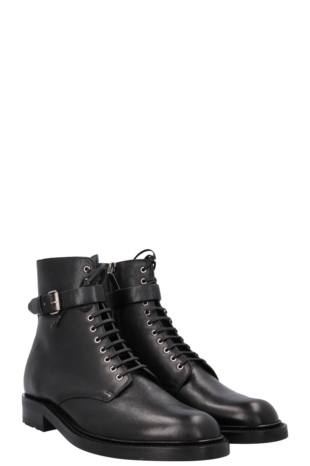 Bottines à boucle Army SAINT LAURENT noires