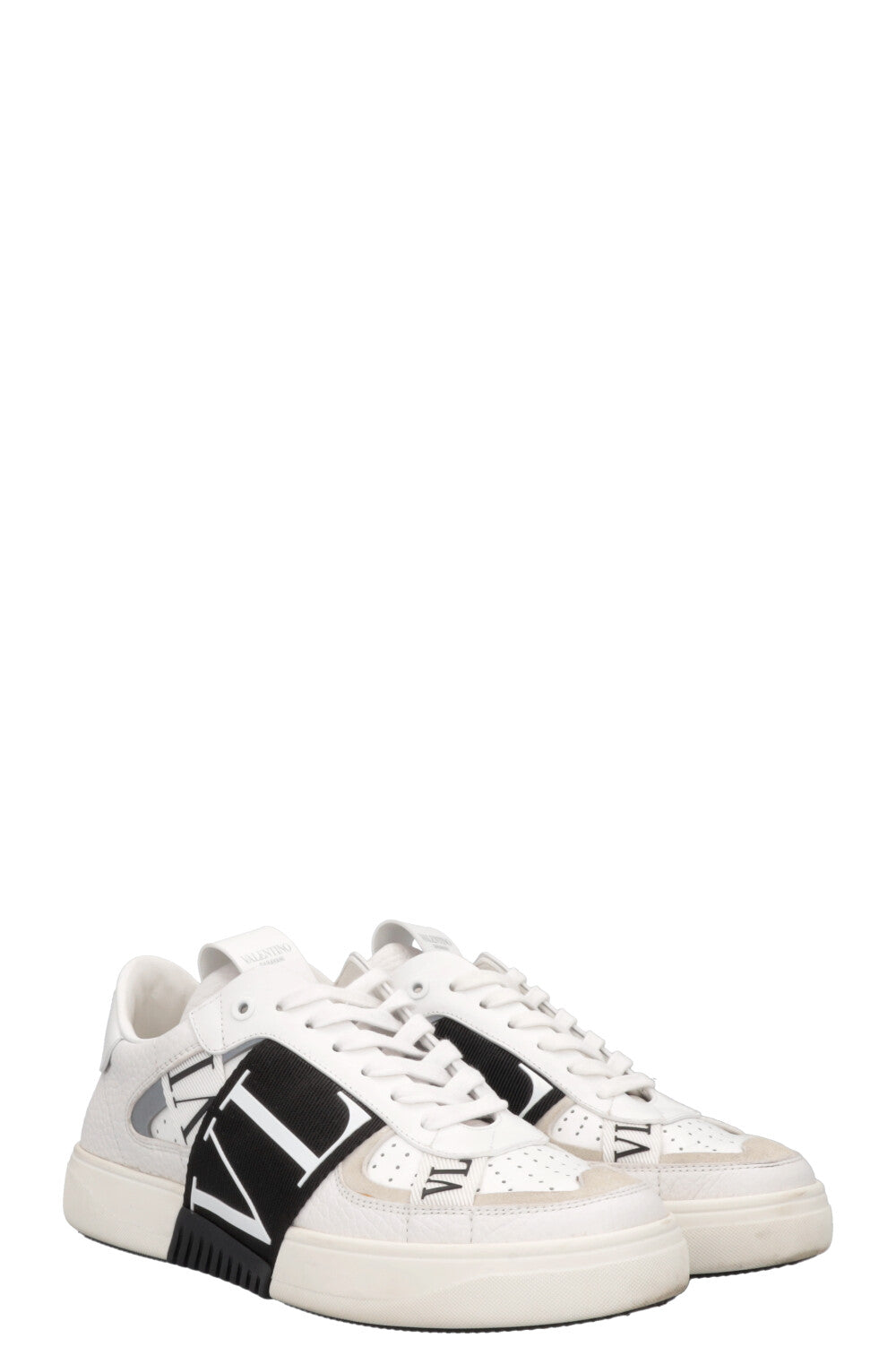VALENTINO Low Top VLTN Logo Sneaker White Black