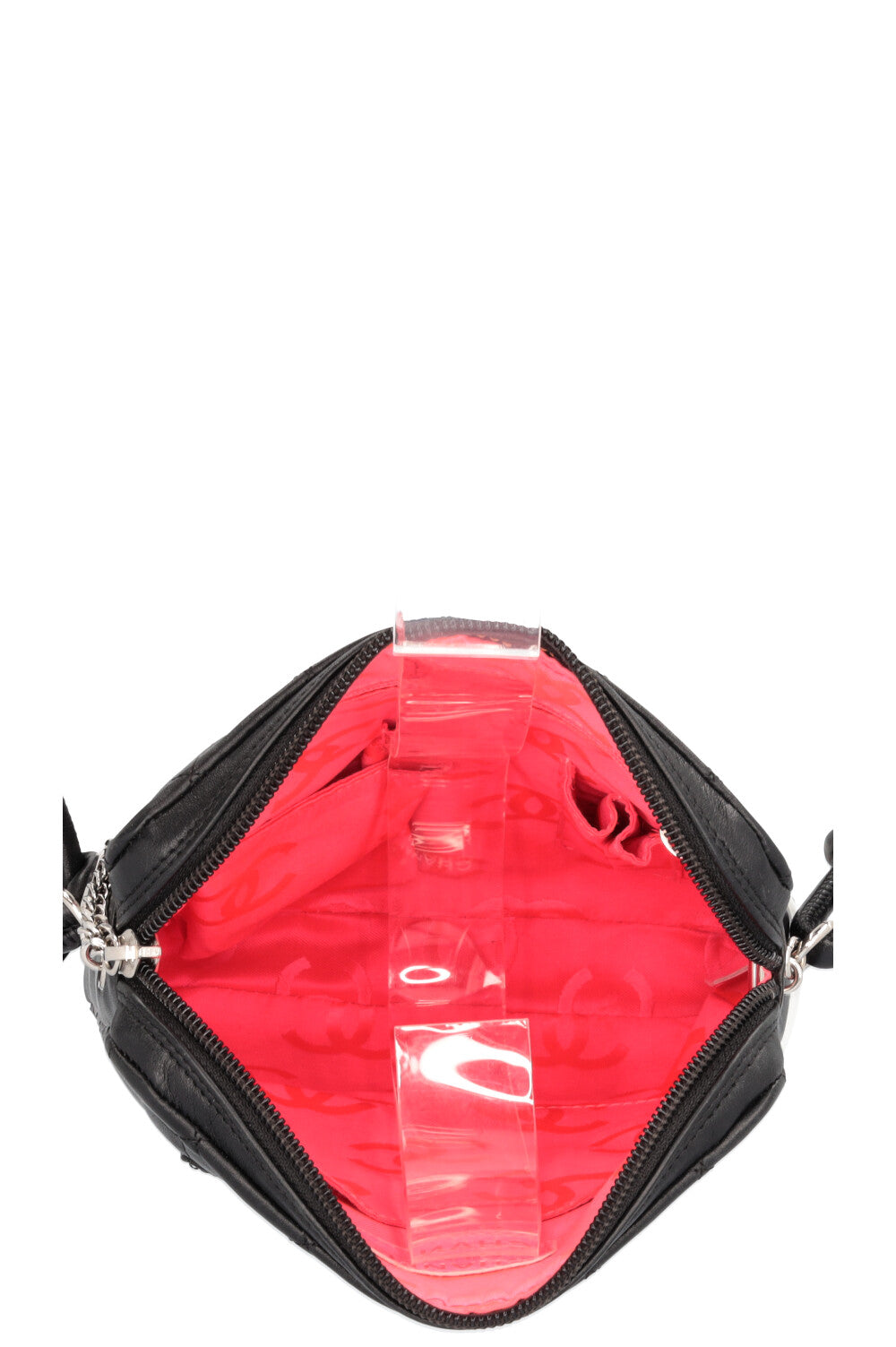 CHANEL Small Ligne Cambon Crossbody Bag Black