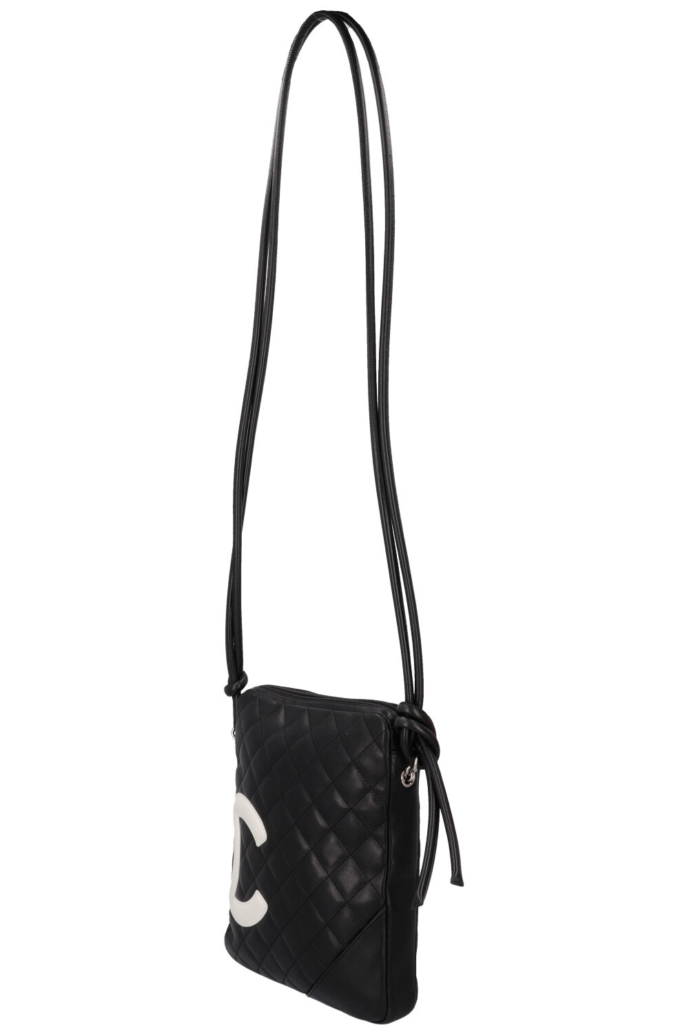 CHANEL Small Ligne Cambon Crossbody Bag Black