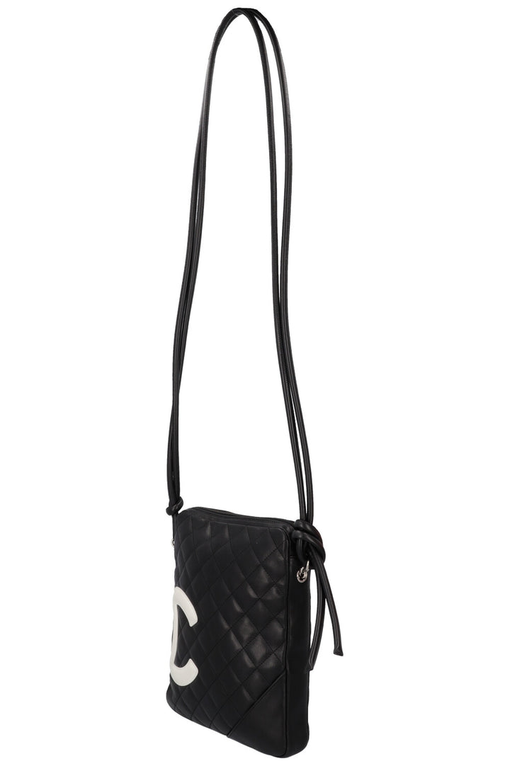 CHANEL Small Ligne Cambon Crossbody Bag Black
