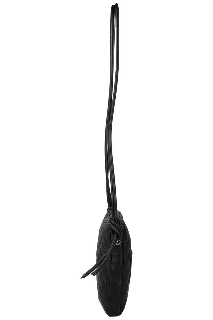 CHANEL Small Ligne Cambon Crossbody Bag Black