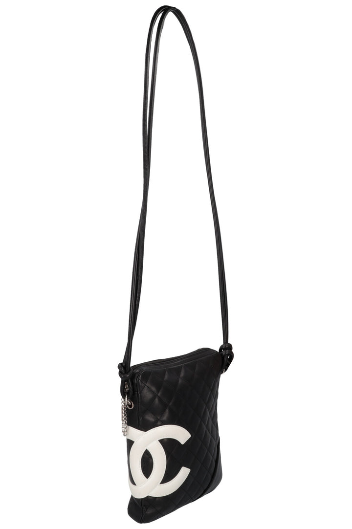 CHANEL Small Ligne Cambon Crossbody Bag Black