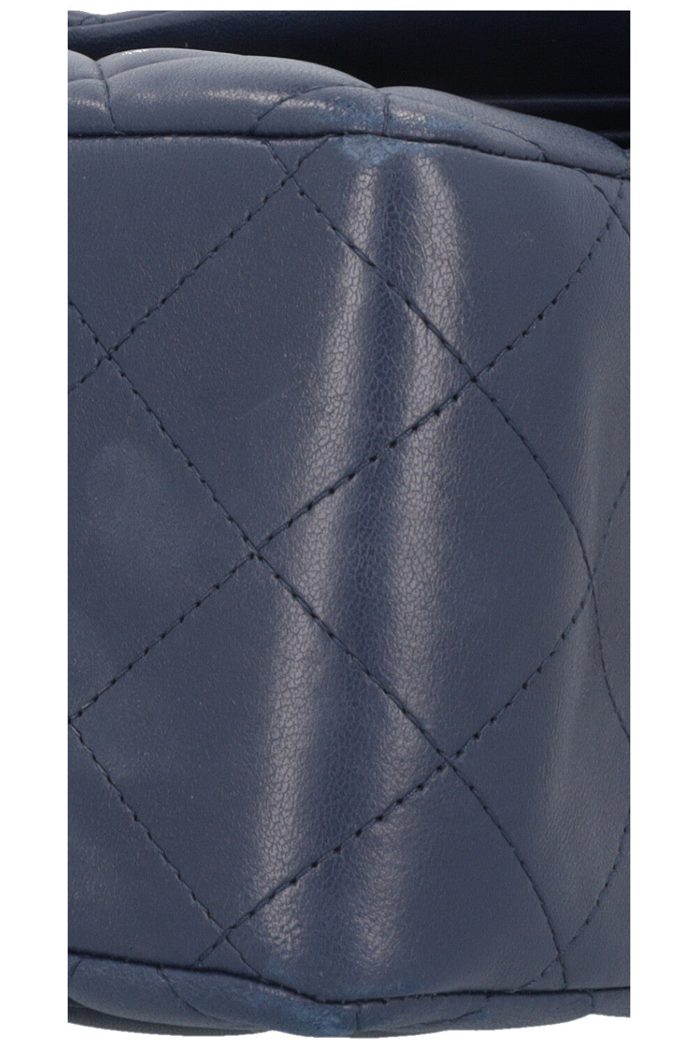 Sac à double rabat CHANEL Grand modèle Bleu marine