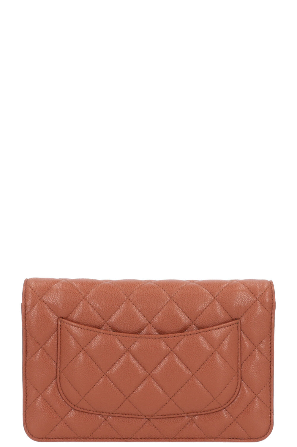 CHANEL WOC Caviar Cognac