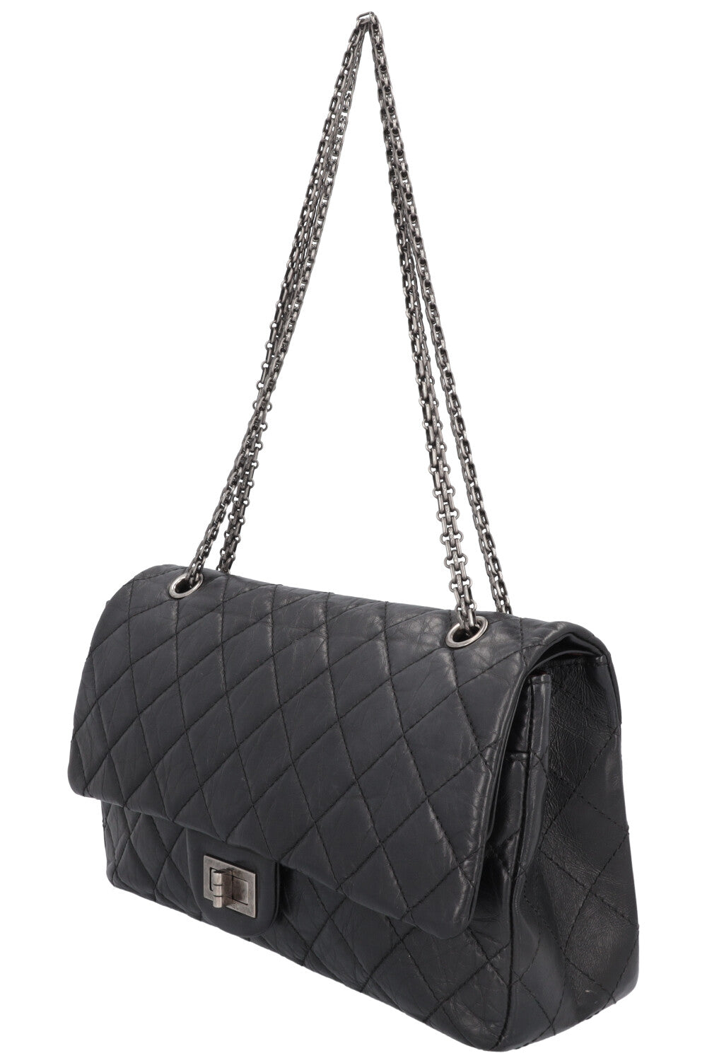 CHANEL 2.55 Large 2.55 Reissue Bag Black