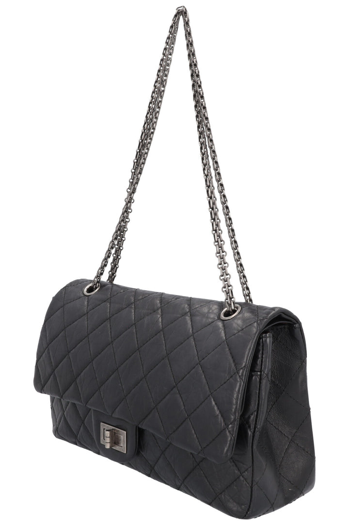 CHANEL 2.55 Large 2.55 Reissue Bag Black