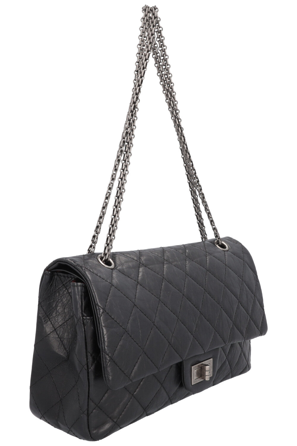 CHANEL 2.55 Large 2.55 Reissue Bag Black