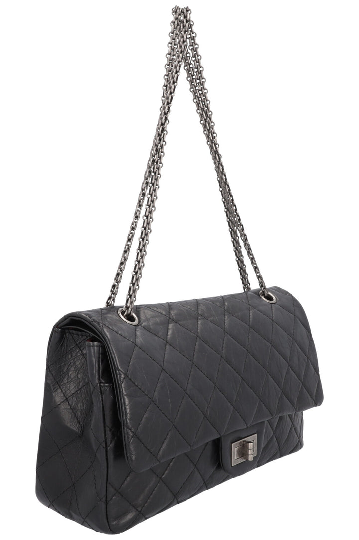 CHANEL 2.55 Large 2.55 Reissue Bag Black
