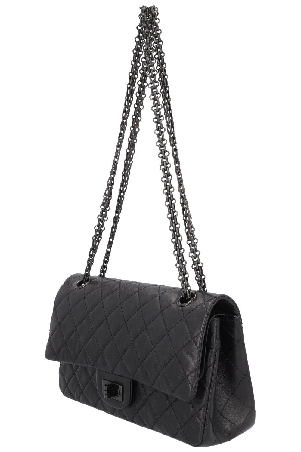 CHANEL 2.55 Small So Black