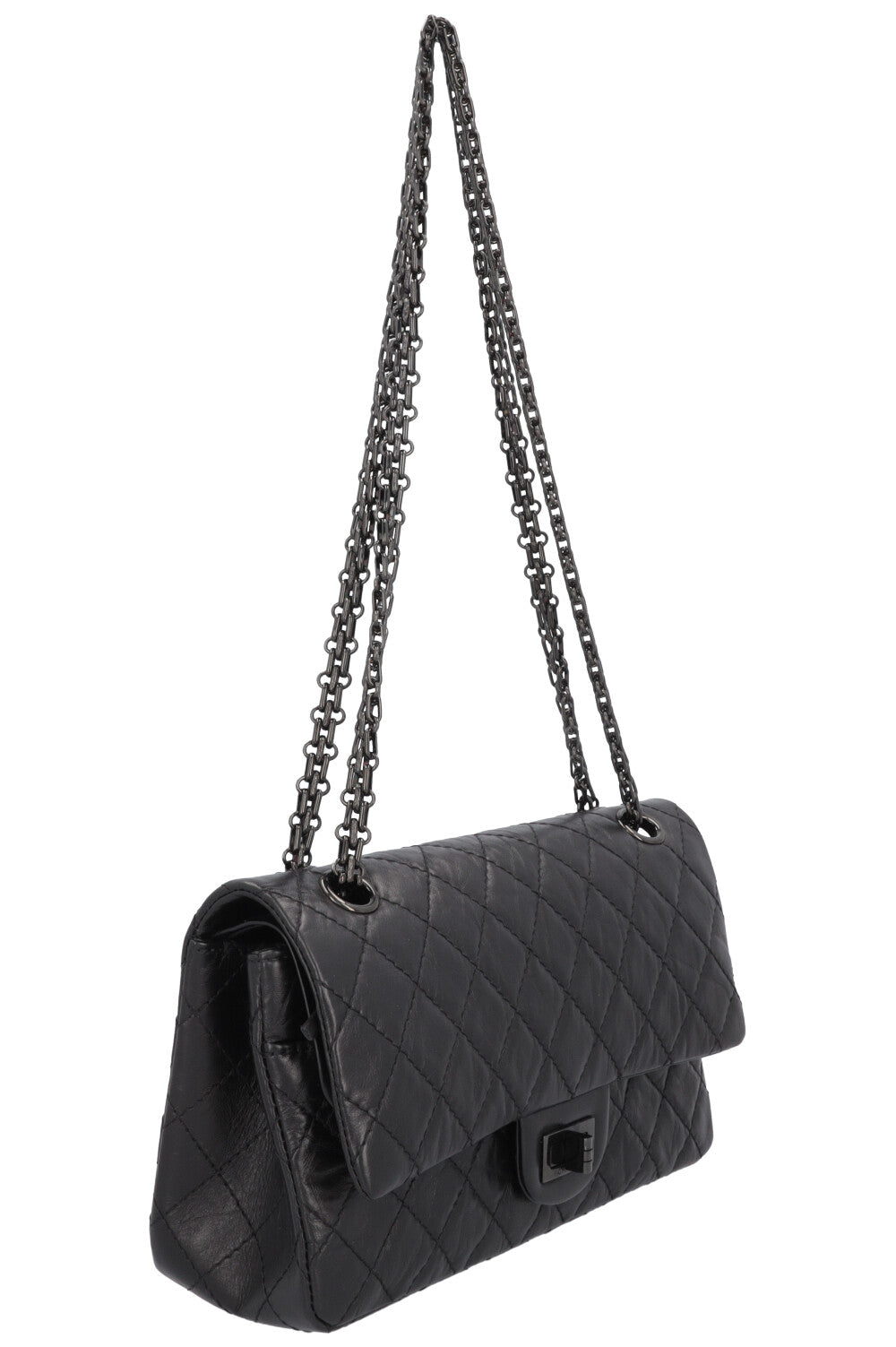 CHANEL 2.55 Small So Black