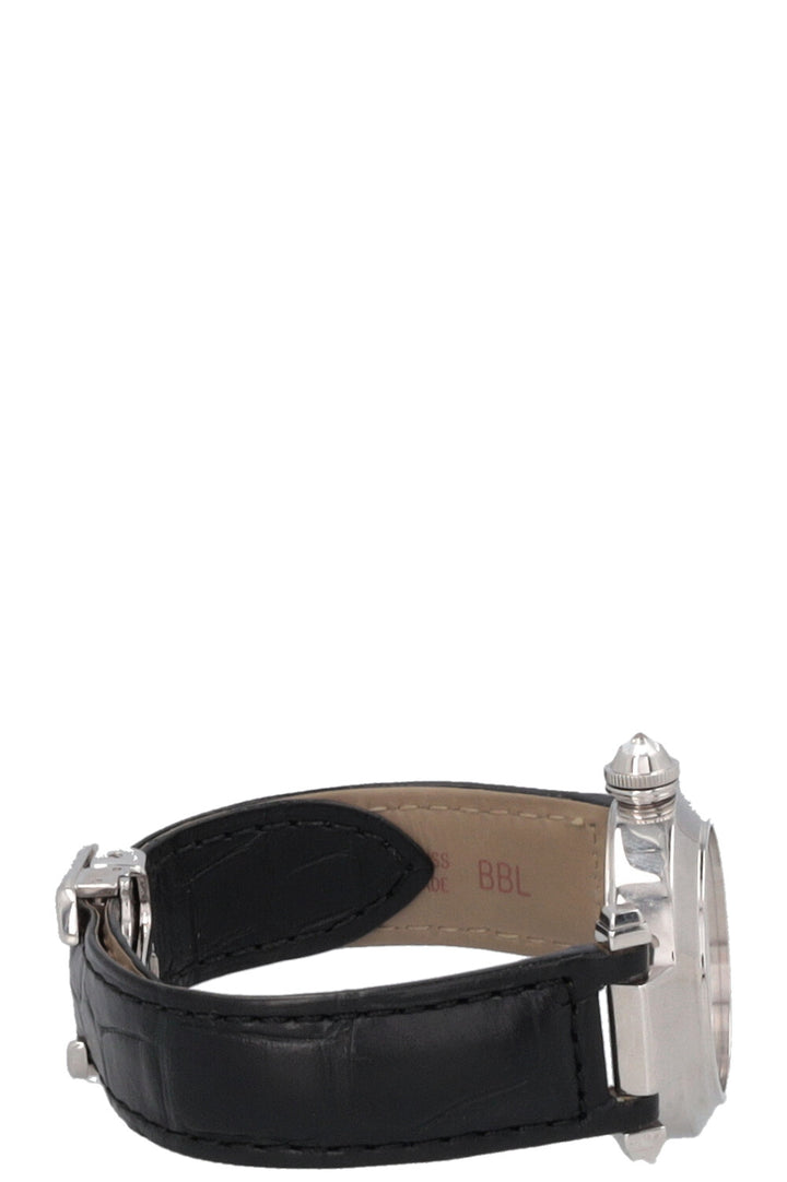 CARTIER Pasha De Cartier Watch 18k White Gold Diamonds