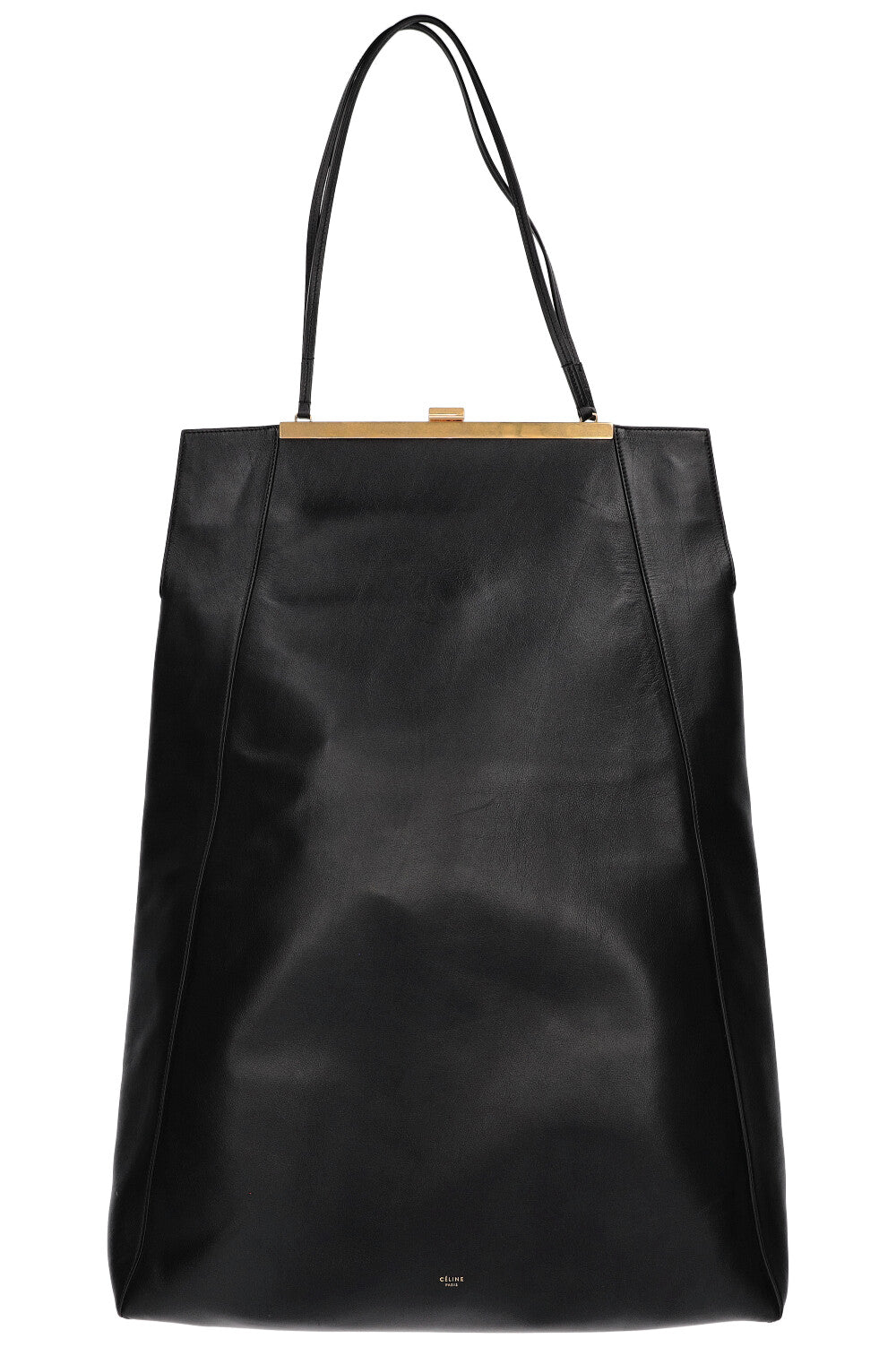 バッグ CELINE CELINE Clasp Cabas Bag Black – REAWAKE