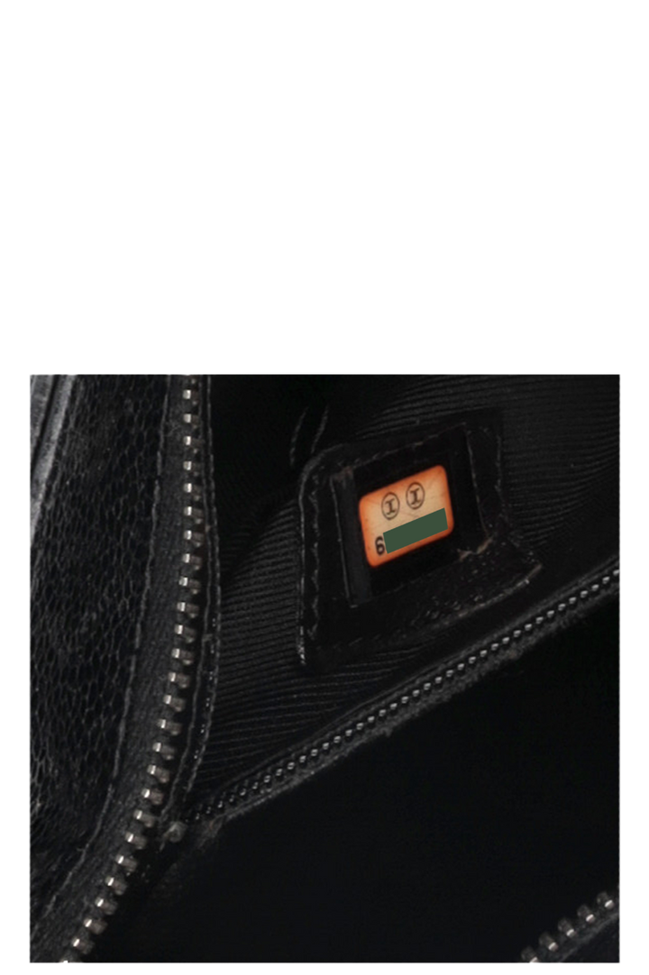CHANEL Medaillon CC Top Handle Bag Black