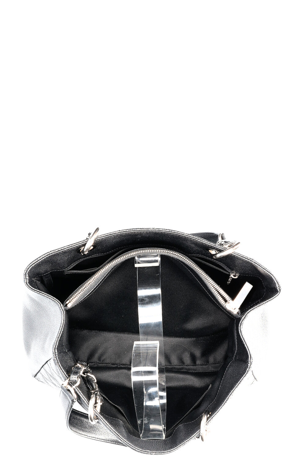 CHANEL GST Tote Bag Caviar Black