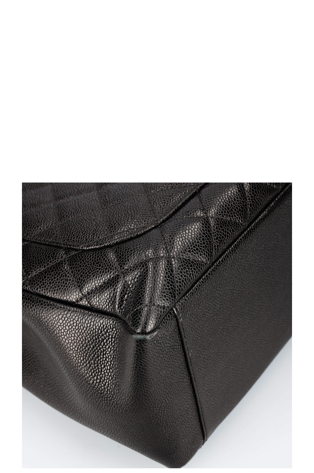 CHANEL GST Tote Bag Caviar Black