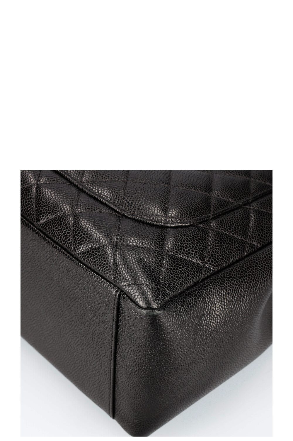 CHANEL GST Tote Bag Caviar Black