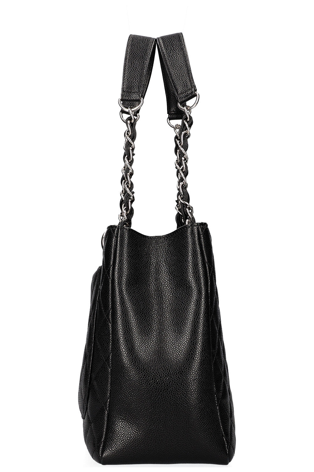 CHANEL GST Tote Bag Caviar Black