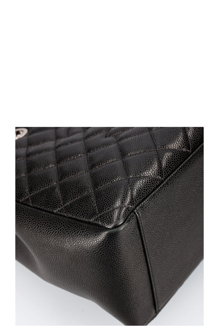 CHANEL GST Tote Bag Caviar Black