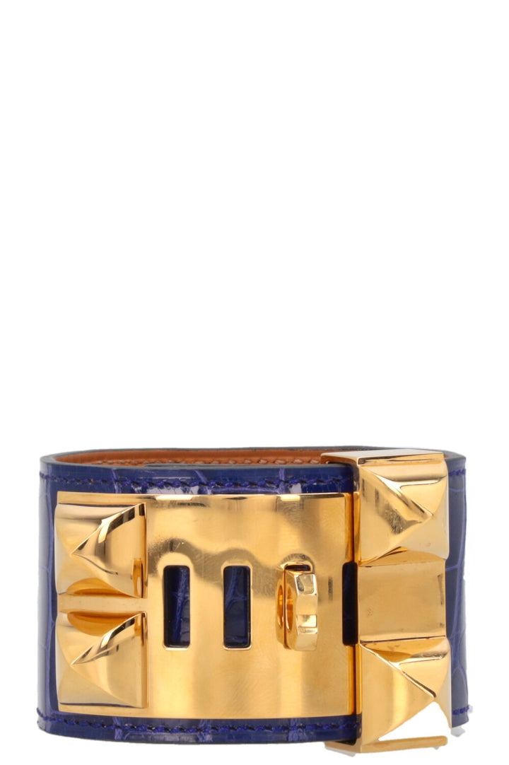 HERMÈS CDC Bracelet Alligator Mississippi