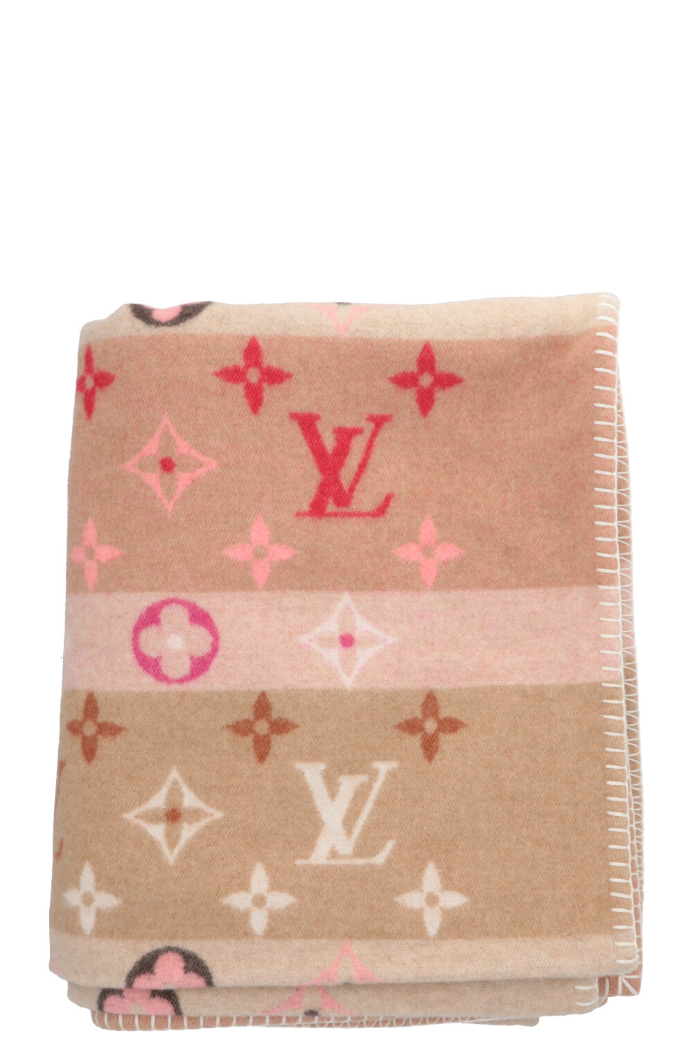 LOUIS VUITTON Blanket Wool MNG Pink Beige – REAWAKE