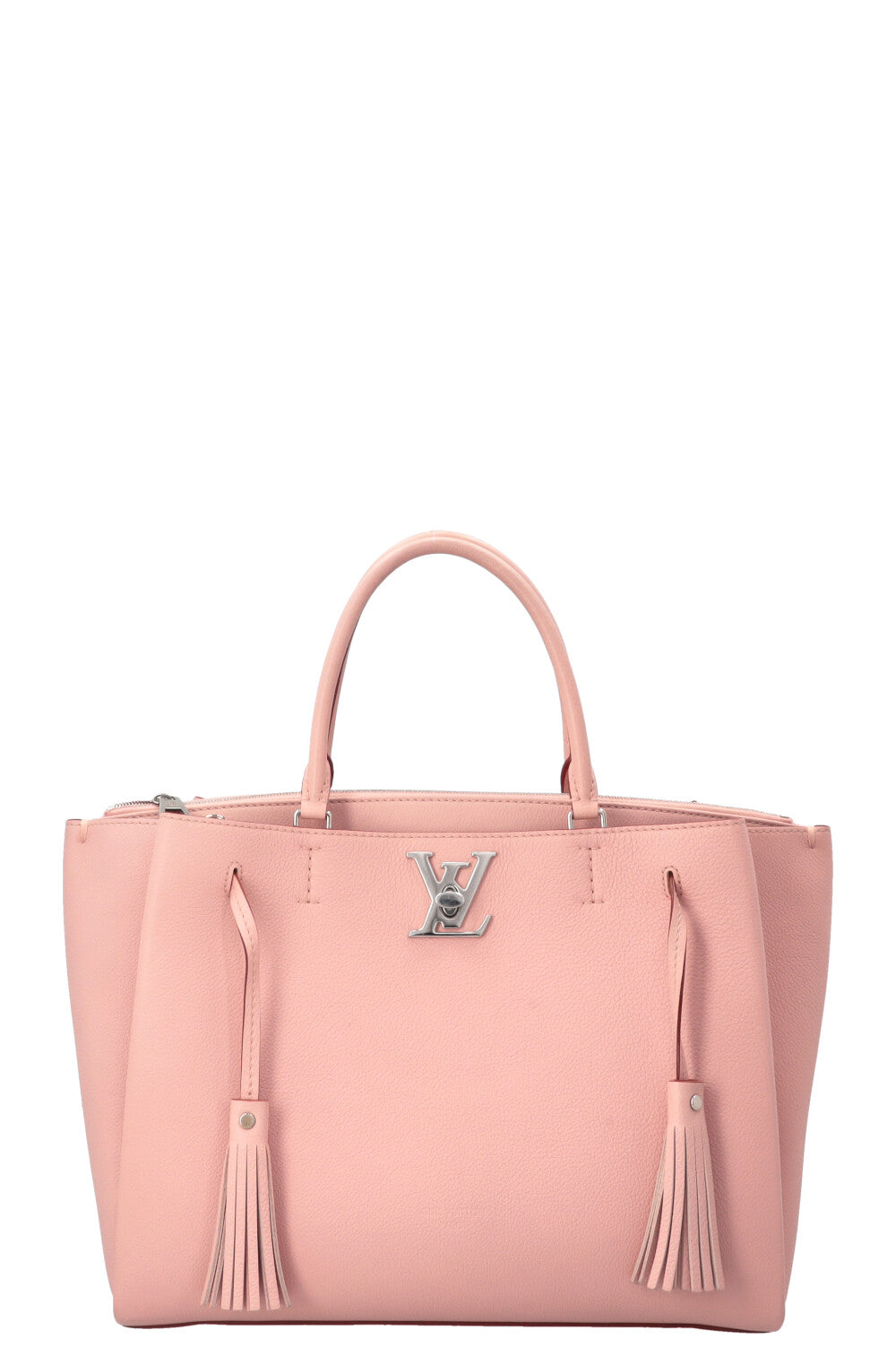 Sac LockMeTo LOUIS VUITTON en cuir rose
