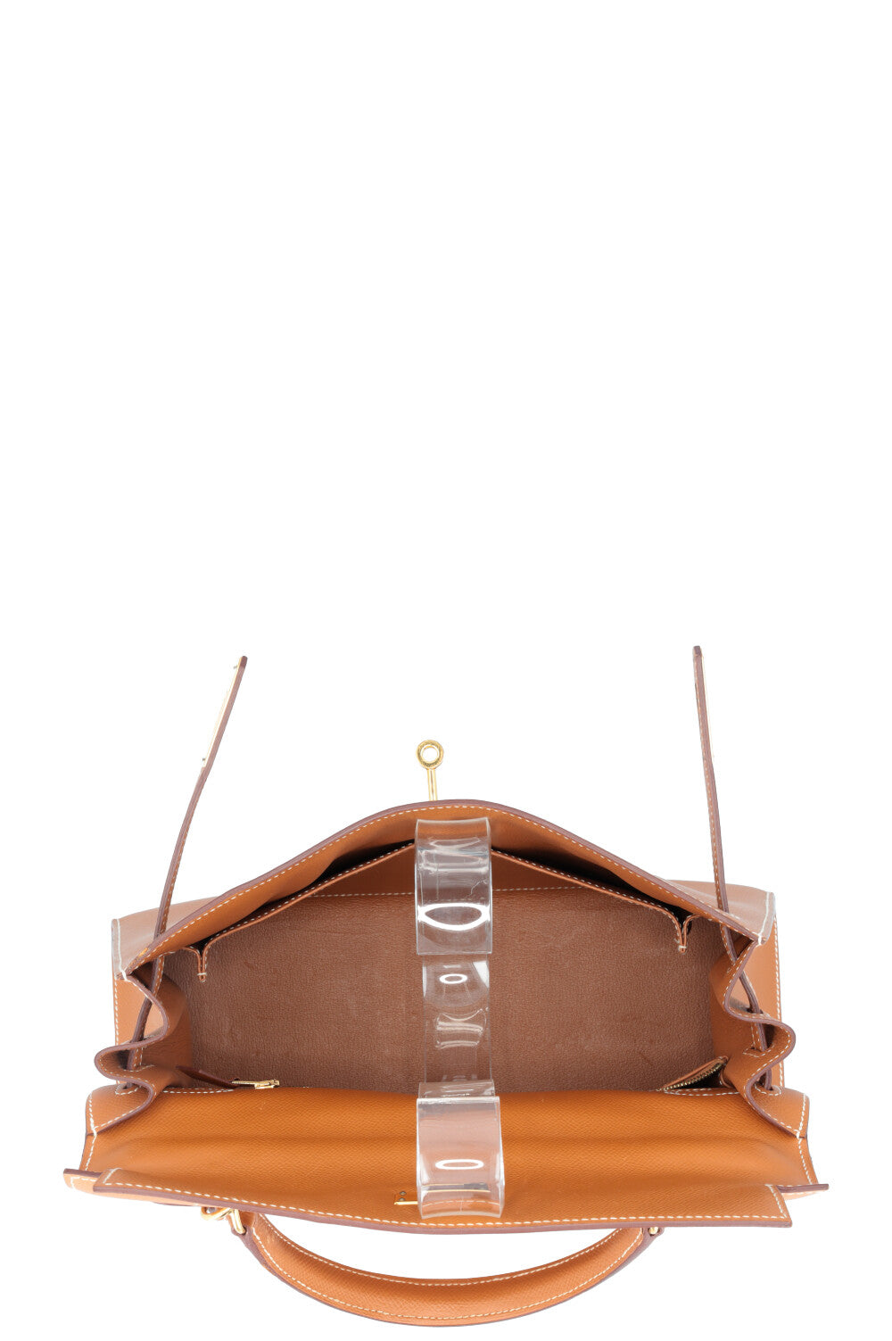 HERMÈS Kelly 32 Epsom Gold