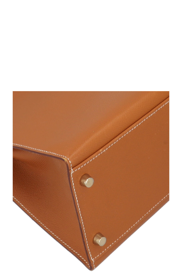 HERMÈS Kelly 32 Epsom Gold