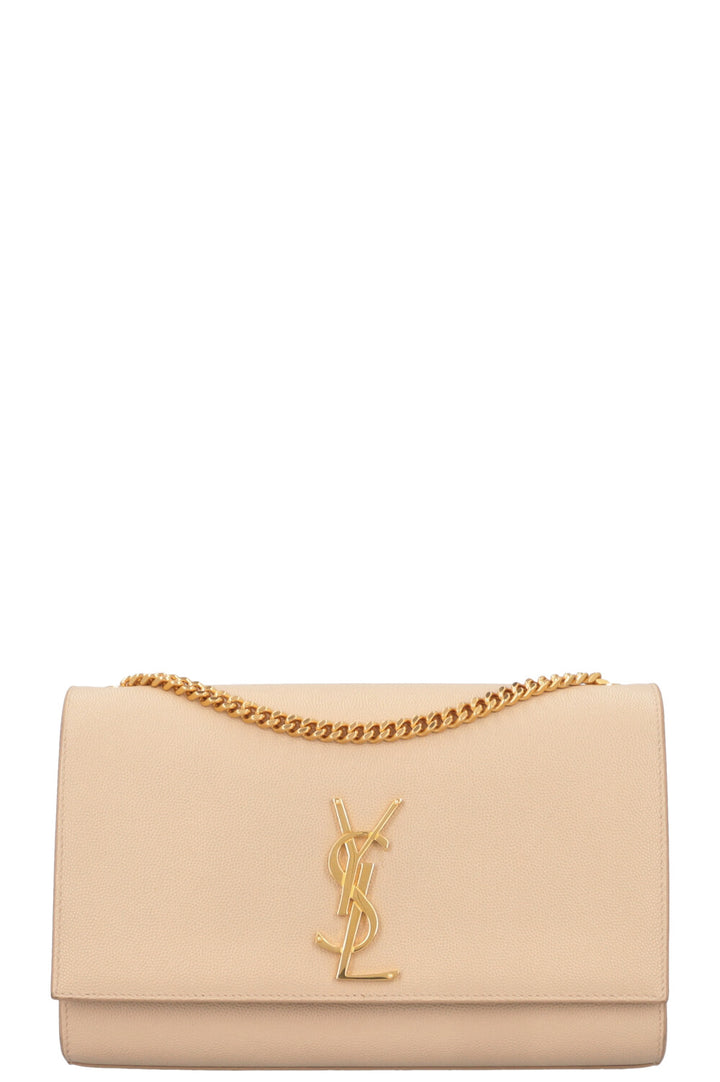 SAINT LAURENT Kate Medium Crossbody Bag Nude