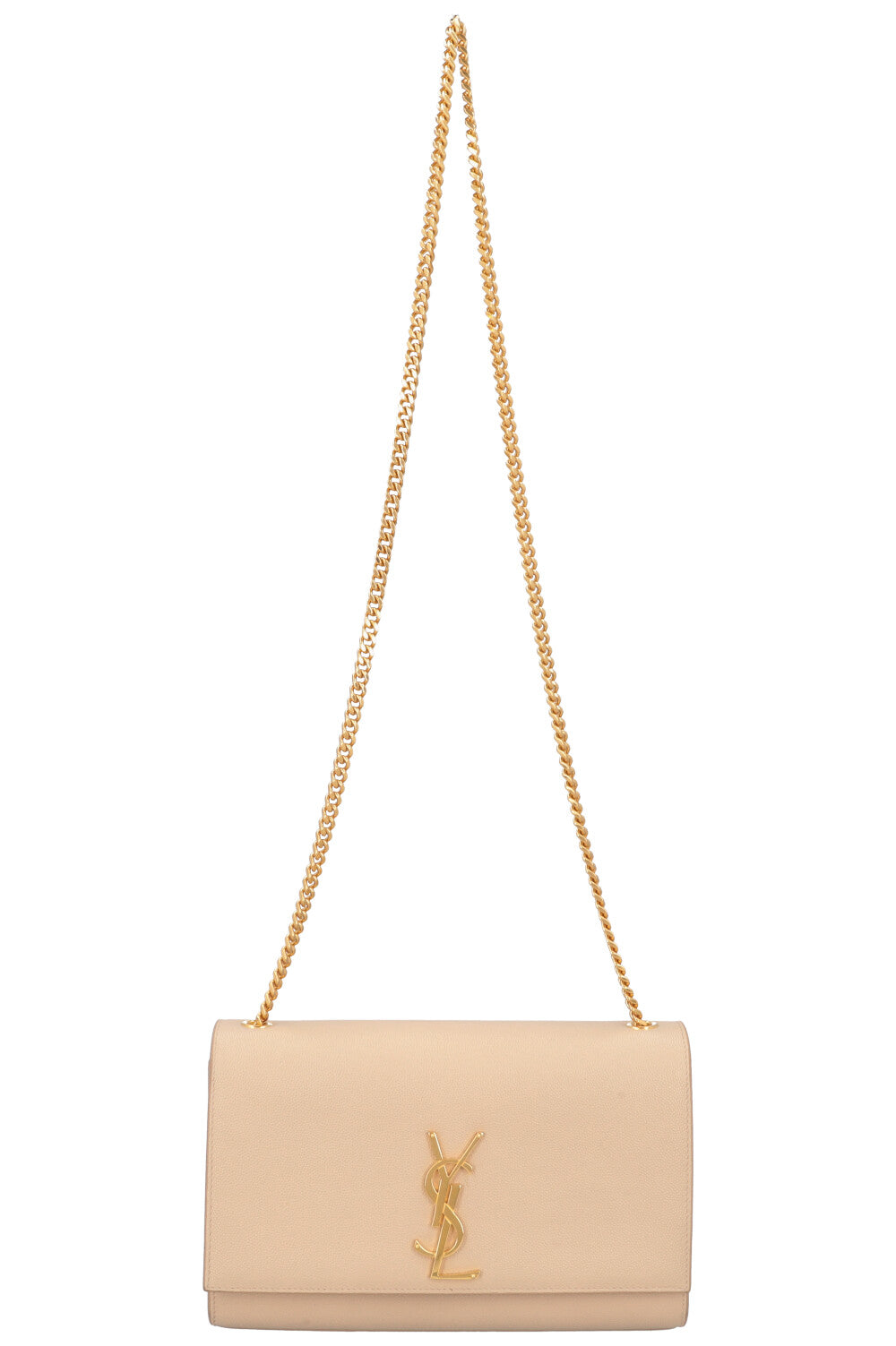 SAINT LAURENT Kate Medium Crossbody Bag Nude